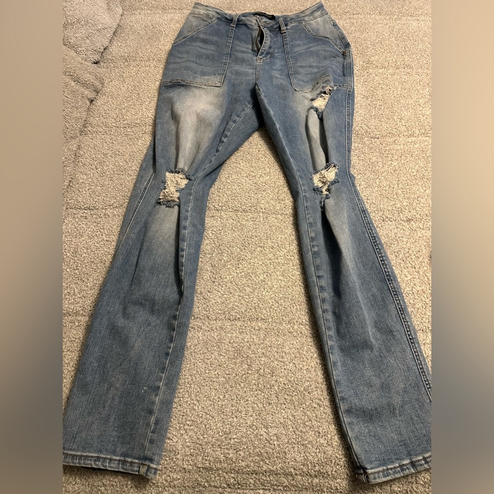 Judy Blue Boyfriend Jeans Size 14W